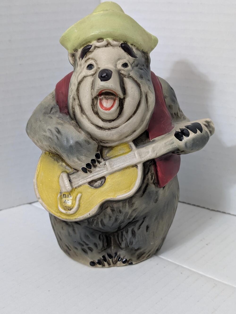 1970s Disney Country Bear Jamboree Big Al Coin Bank No Stopper